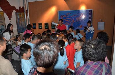 寬城區(qū)科技館和防震減災(zāi)科普教育展公眾開放(圖1) 寬城區(qū)科技館和防震減災(zāi)科普教育展覽館