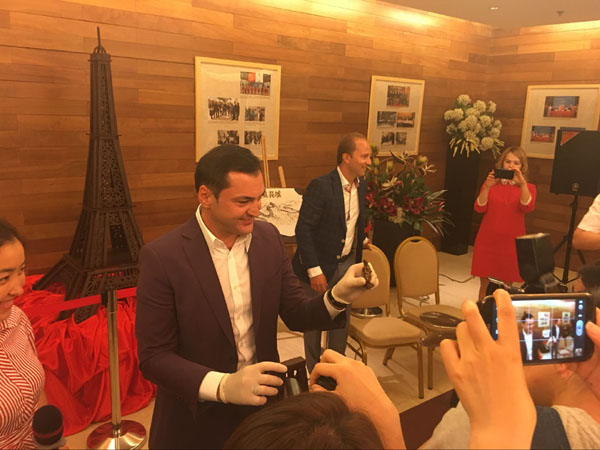 法國著名巧克力大師Nikolya作品展亮相中國(圖4) \