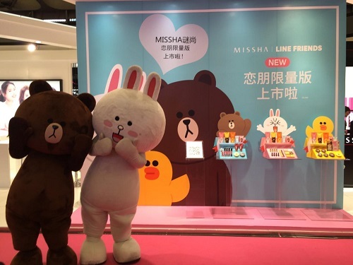 MISSHAxLINE限量版激萌突襲上海美博會(圖2) MISSHAxLINE限量版激萌突襲上海美博會(圖2)