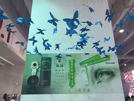 看的清楚才有未來 三中睛亮相廣州美博會