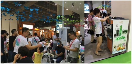 看的清楚才有未來 三中睛亮相廣州美博會1